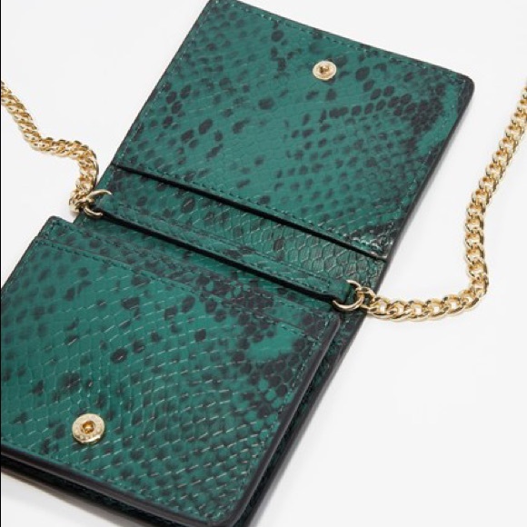 FRENCH CONNECTION Ines Python Card Holder - Picture 4 of 8